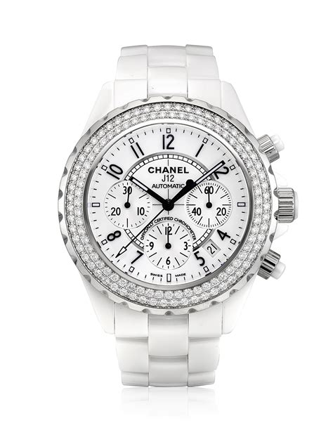 chanel j12 chronograph watch dm95919|Chanel j12 diamond test.